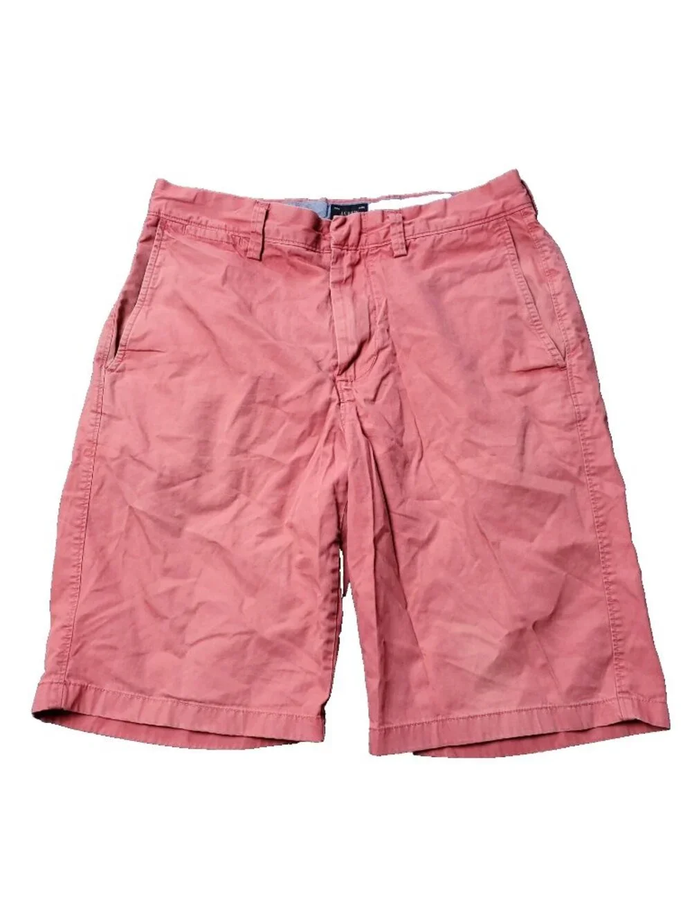 J. Crew Shorts Mens Size 29 Pink Chino Khaki Cotton Summer Casual Preppy